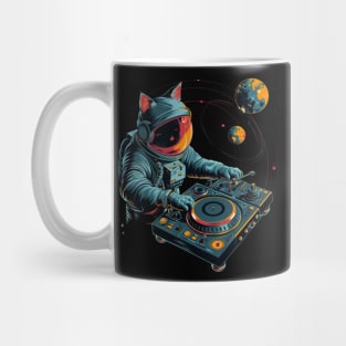 Cat DJ Jam Mug